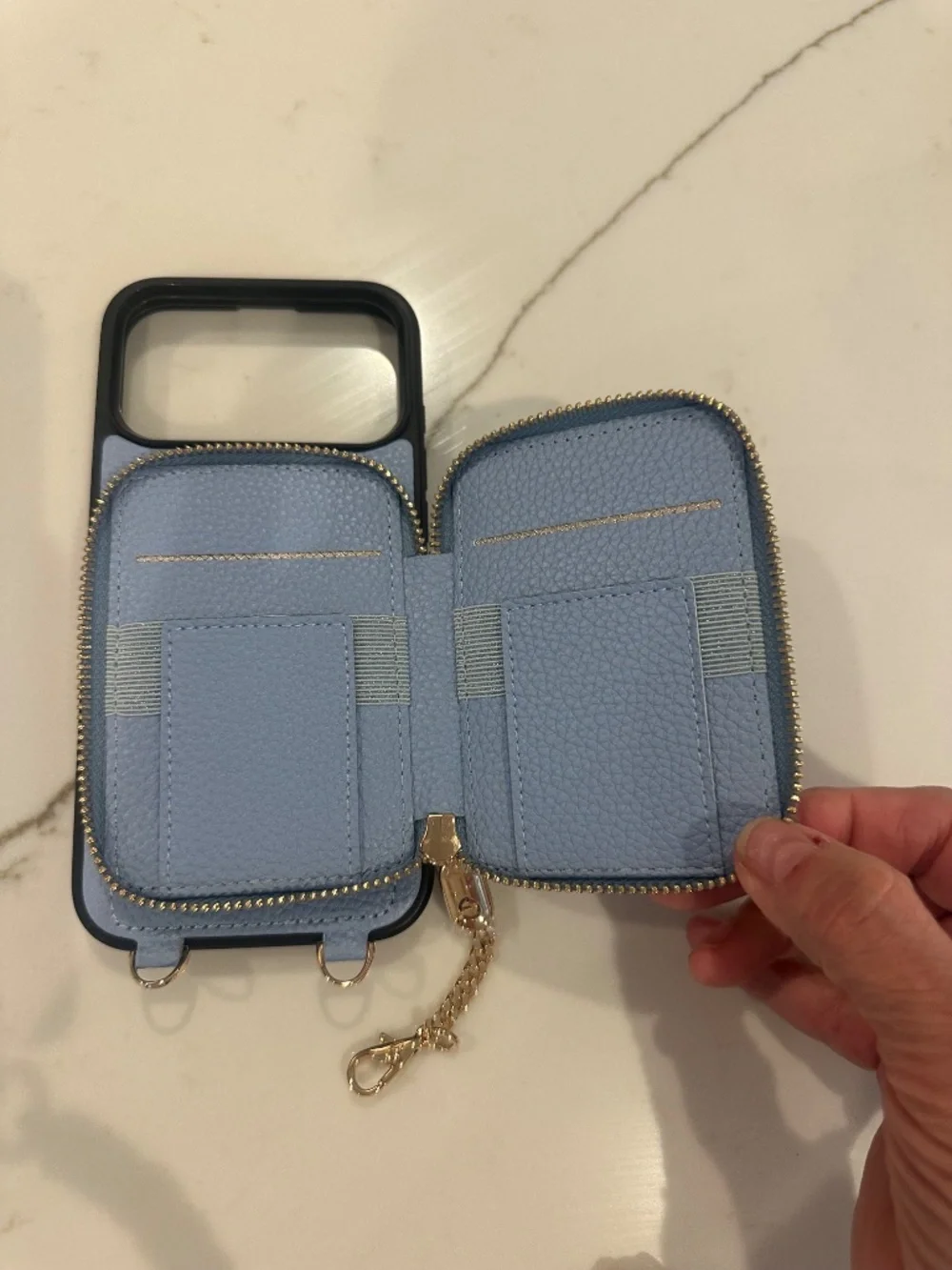 NTW Custype  Magnetic Wallet Phone CaseAllure Chain Series- iPhone 17 ProMax-